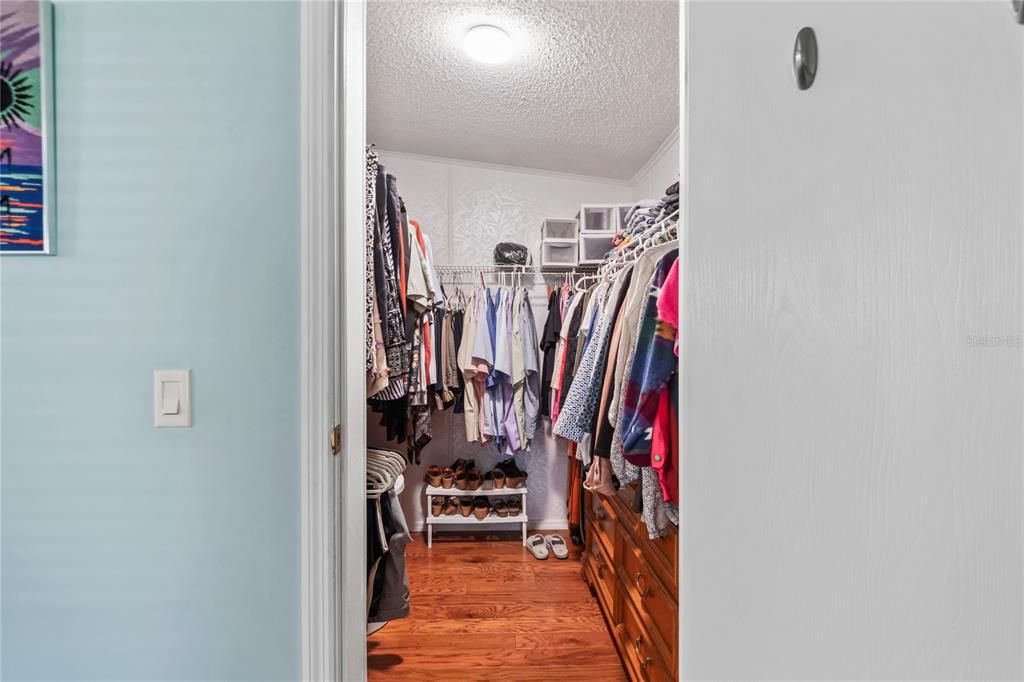 Interior, Walk-in Closets, Wood Texture Flooring