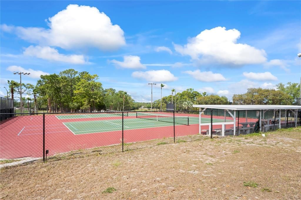 Exterior, Tennis Courts