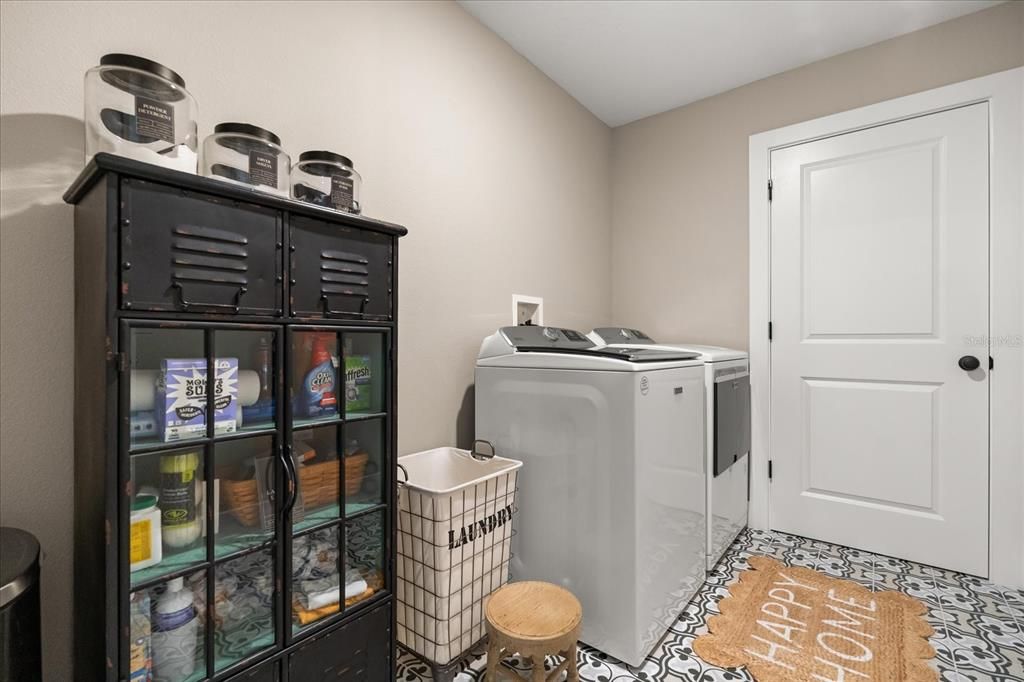 Interior, Washer