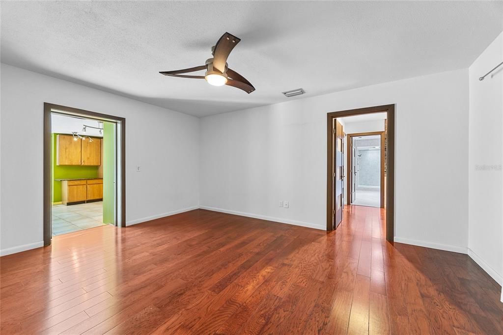 Empty room, Interior, Wood Texture Flooring