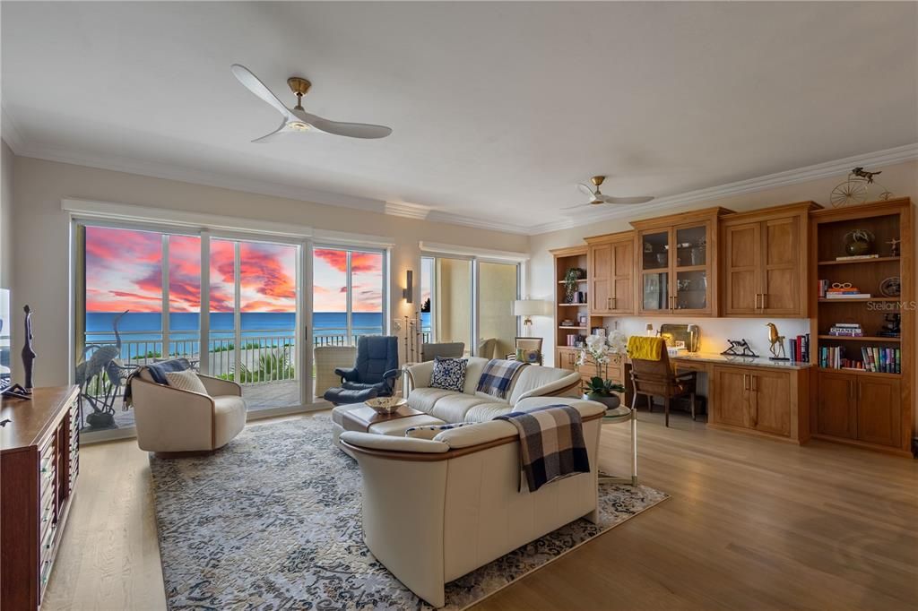 Interior, Living room, Water, Wood Texture Flooring