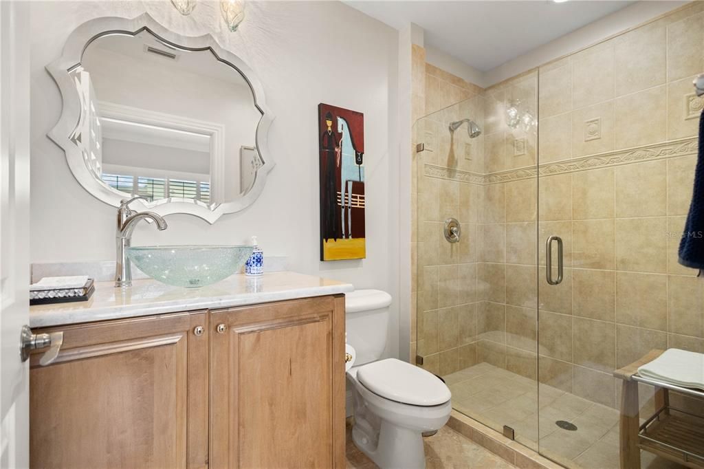 Bathroom, Glass Shower, Interior
