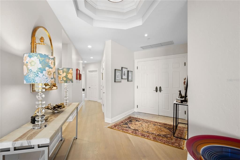 Interior, Recessed Lighting, Wood Texture Flooring