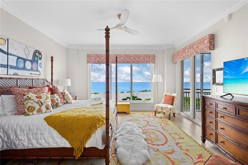 Bedroom, Interior, Water, Wood Texture Flooring