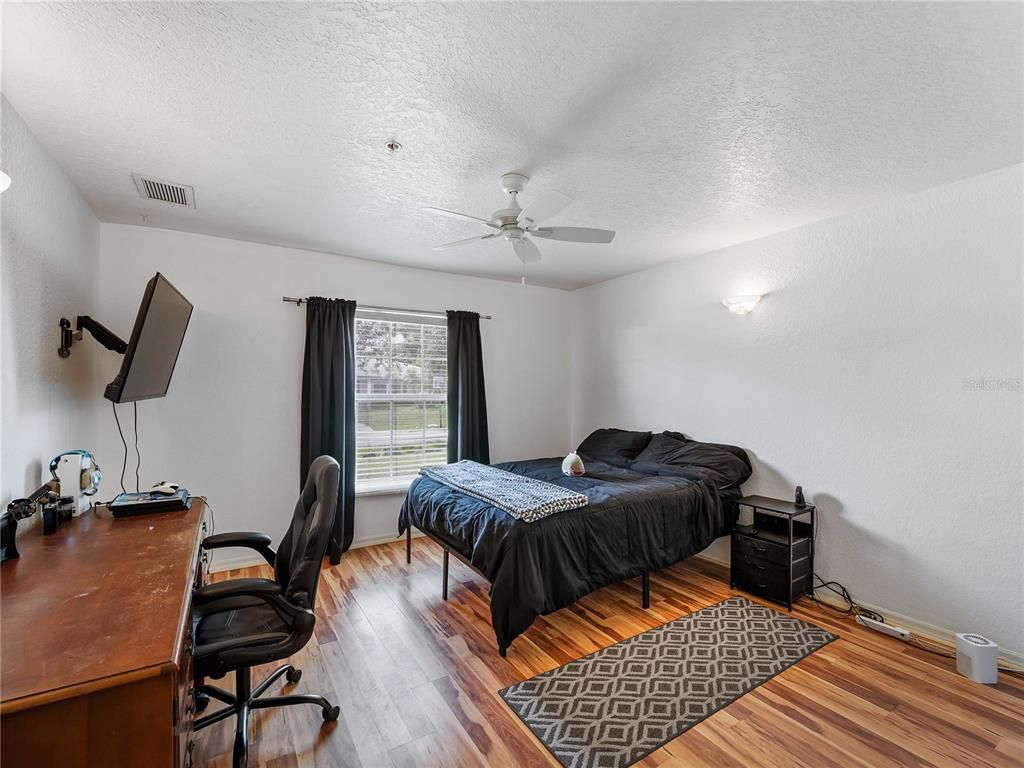 Bedroom, Home Office, Interior, Wood Texture Flooring