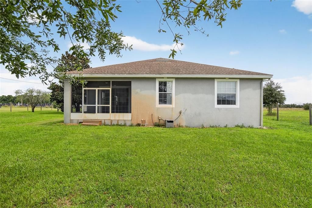 Backyard, Exterior