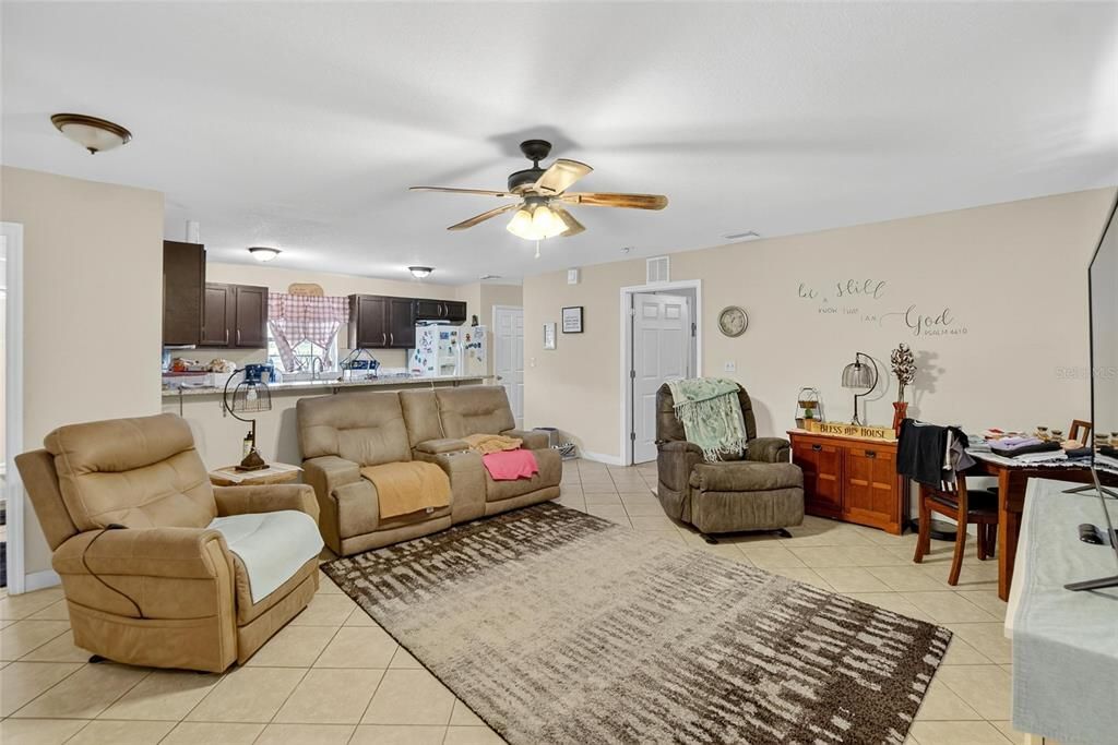 Interior, Kitchen, Living room
