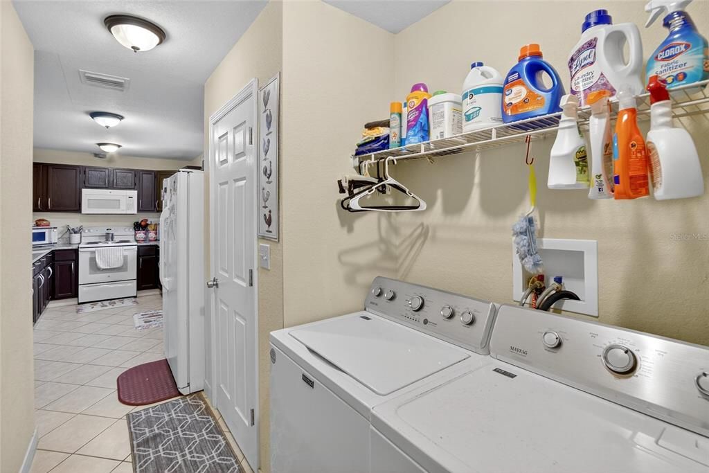 Interior, Kitchen, Utility Closets, Washer