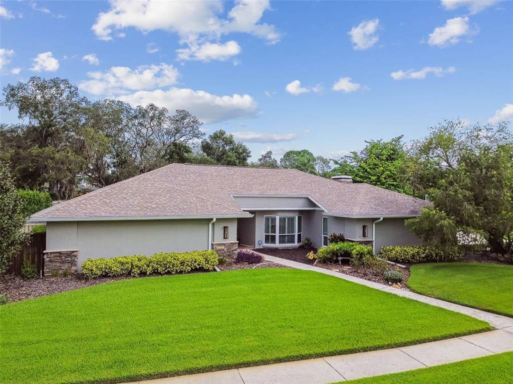 Backyard, Exterior, Facade, Ranch