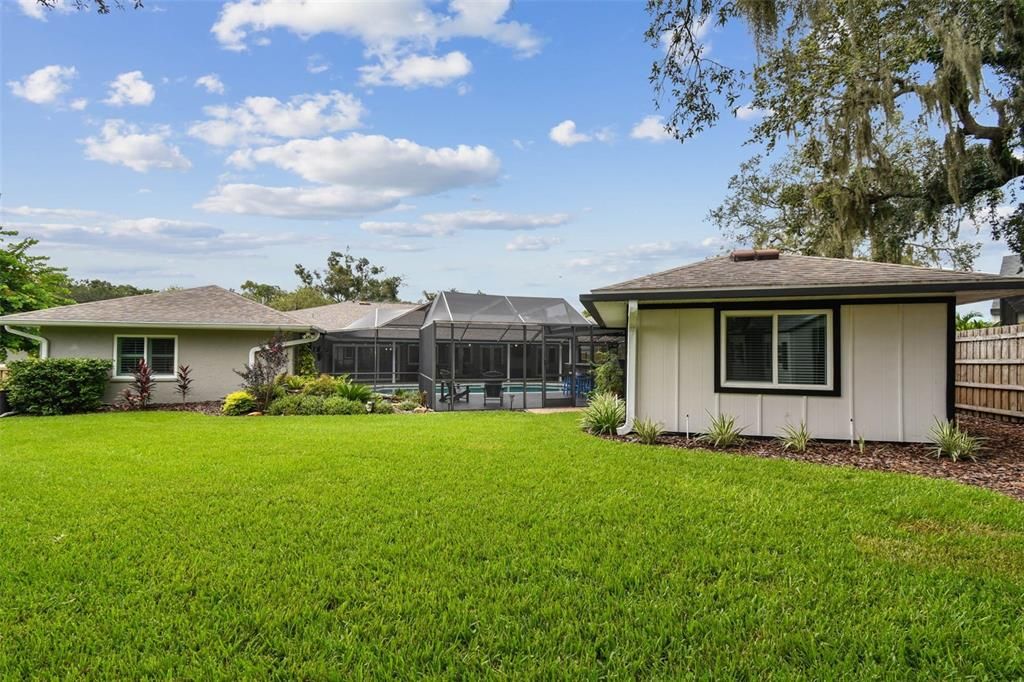 Backyard, Exterior