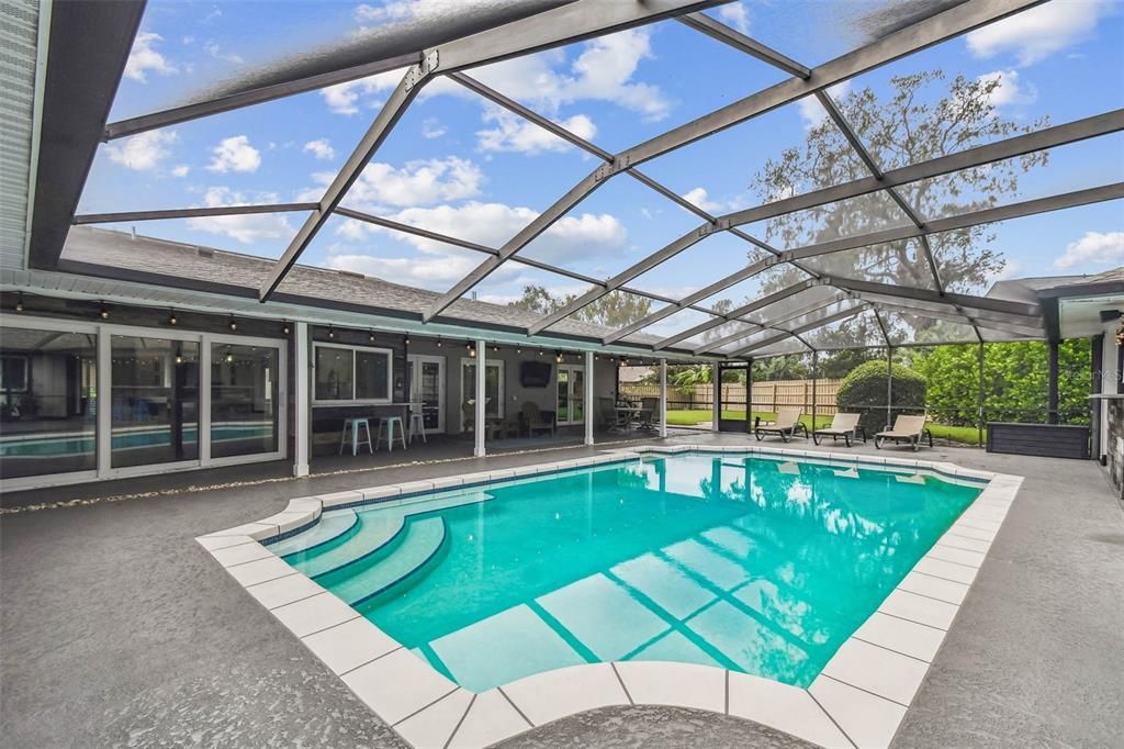 Glass Ceilings, Interior, Pool, Sun Room
