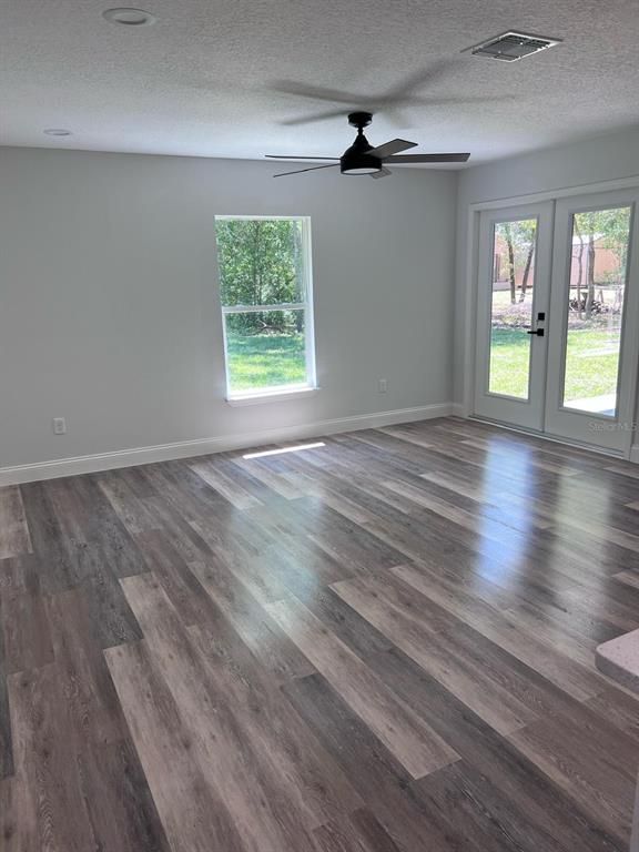 Empty room, Interior, Wood Texture Flooring