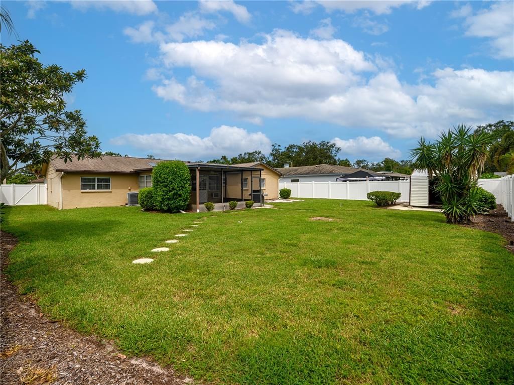 Backyard, Exterior