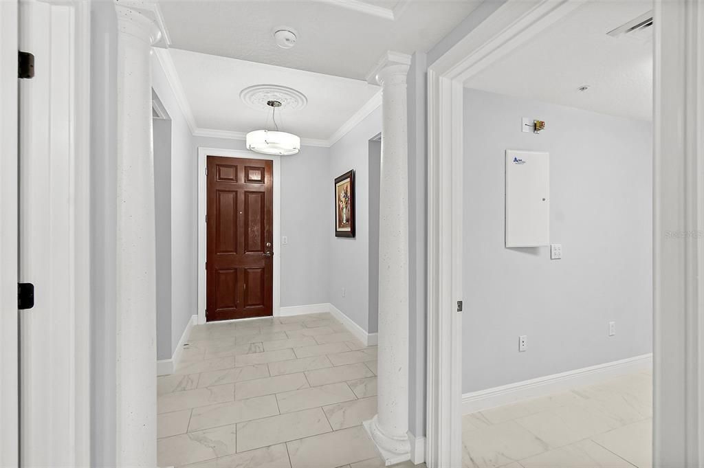 Interior, Marble, Pendant Lights