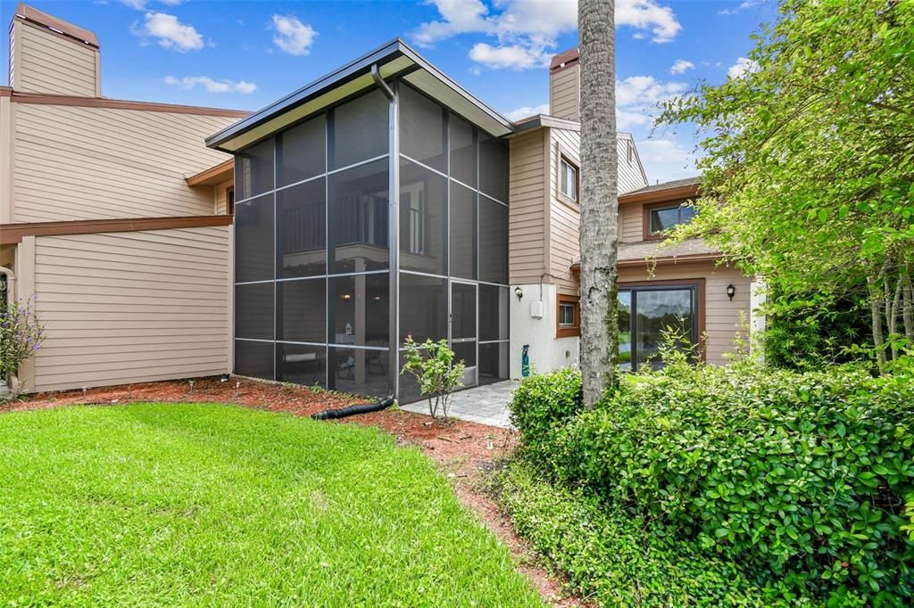 Backyard, Exterior