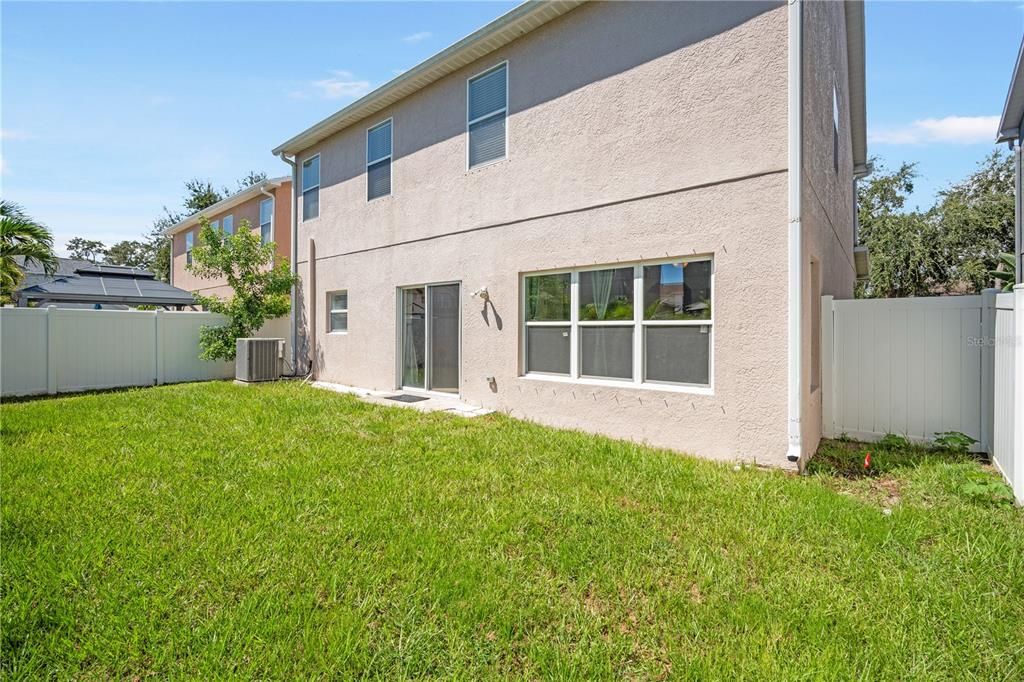 Backyard, Exterior