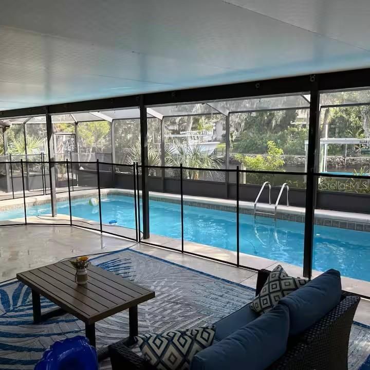 Glass Ceilings, Interior, Pool, Sun Room