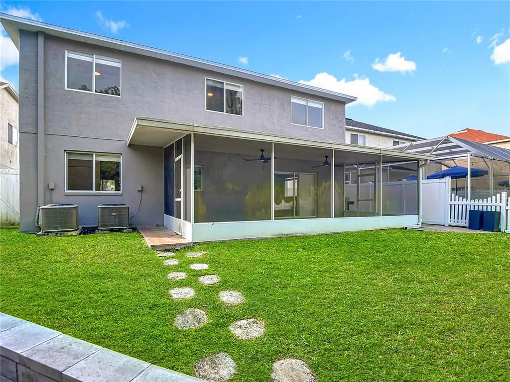 Backyard, Exterior