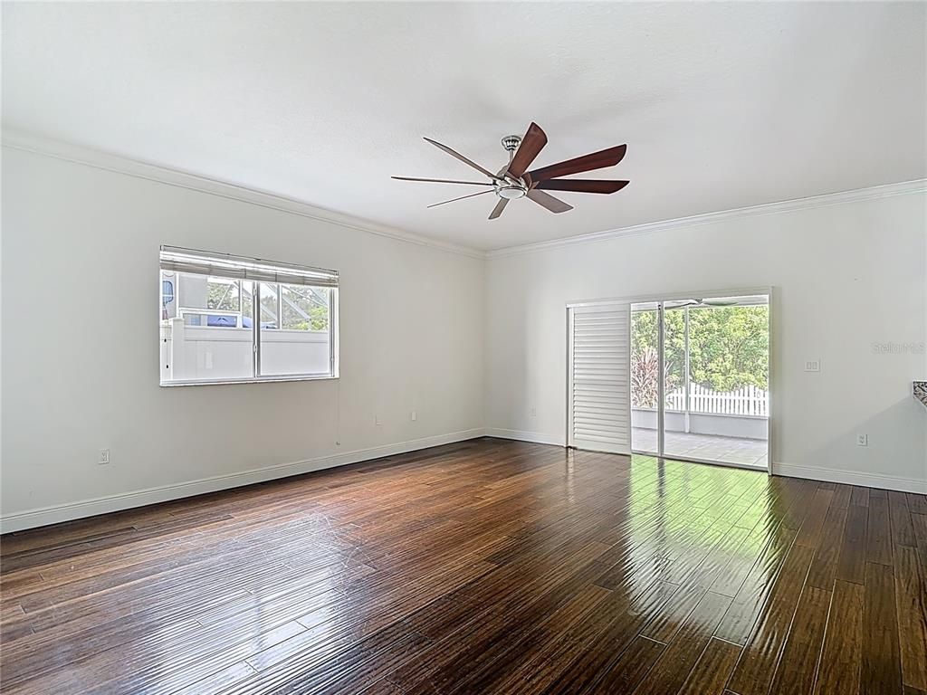 Empty room, Interior, Wood Texture Flooring