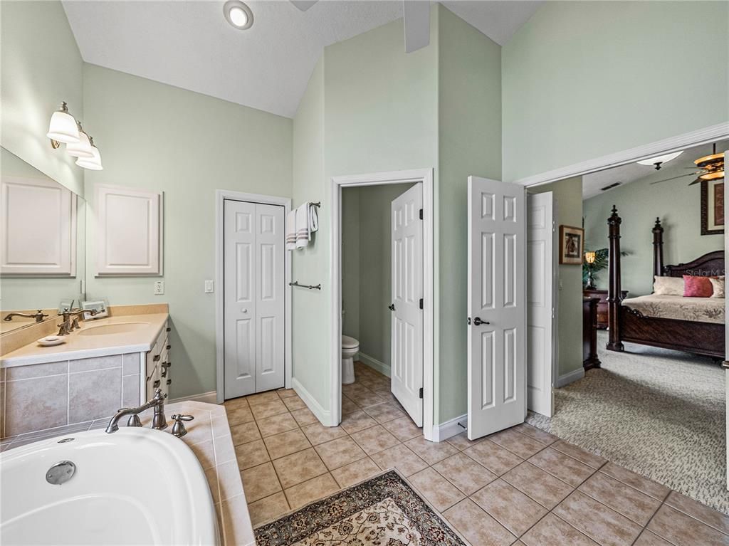 Bathroom, Bedroom, Dual Sink Vanities, Interior, Recessed Lighting