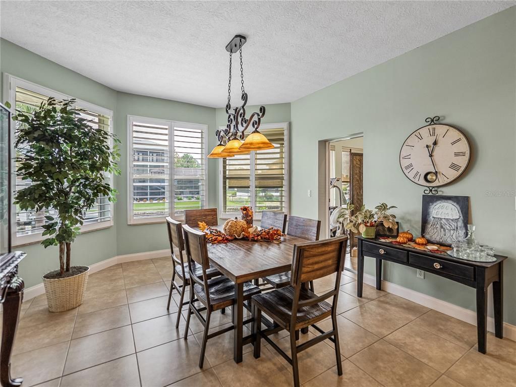 Dining room, Interior, Pendant Lights