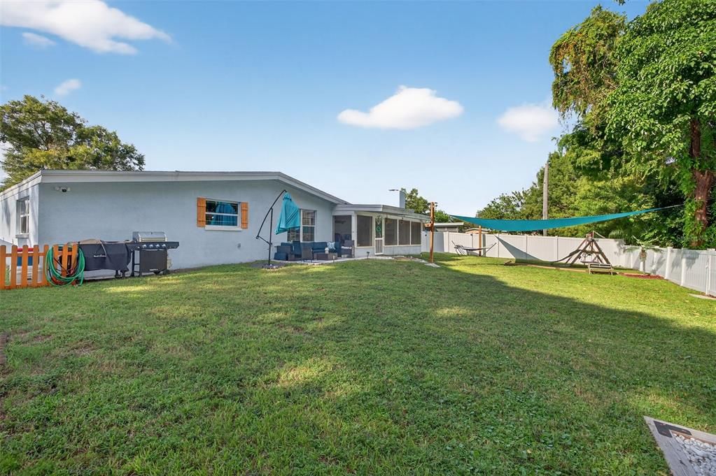 Backyard, Exterior