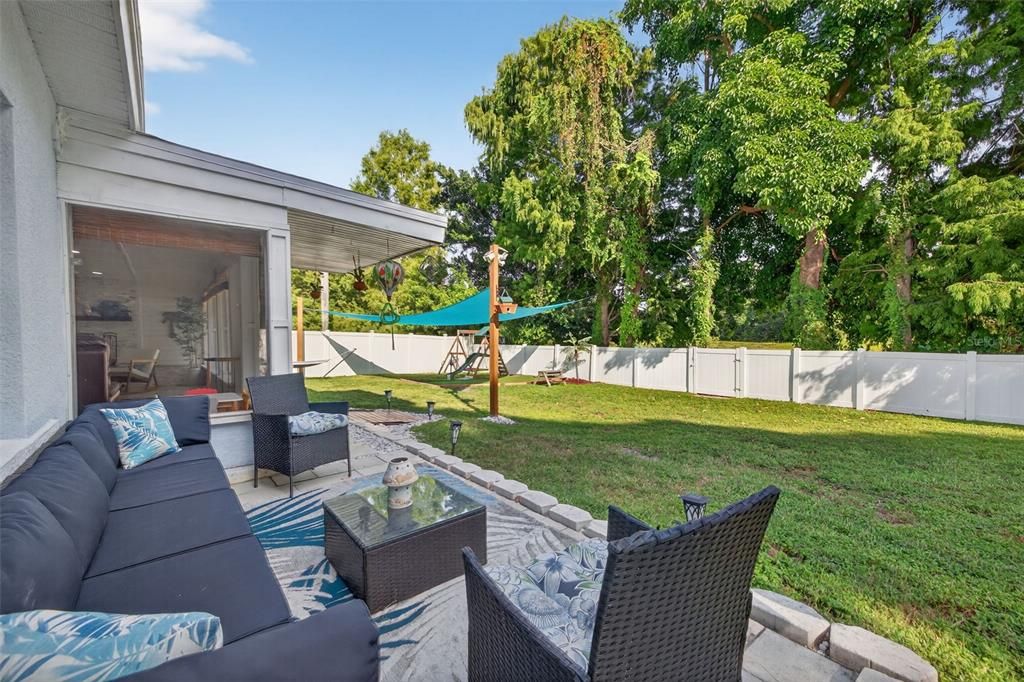 Backyard, Exterior