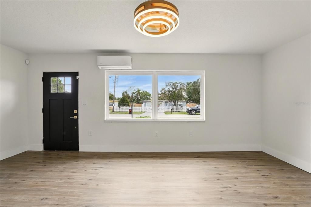 Empty room, Interior, Wood Texture Flooring