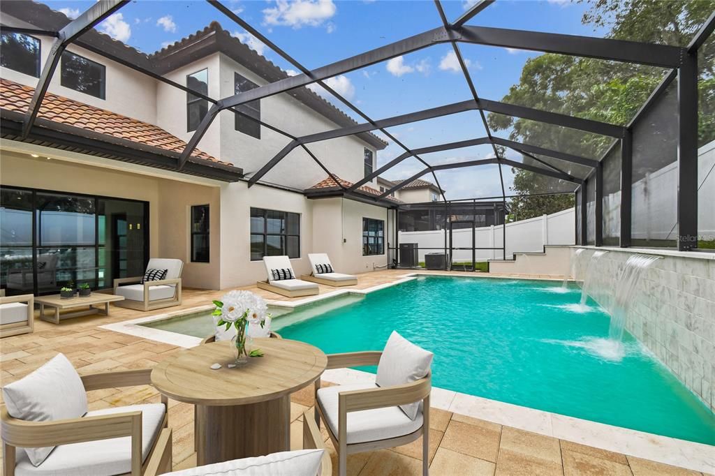 Glass Ceilings, Interior, Pool, Sun Room