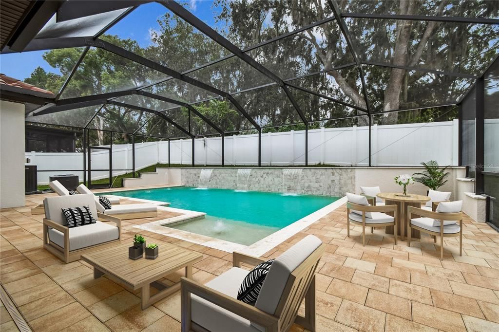 Glass Ceilings, Interior, Pool, Sun Room