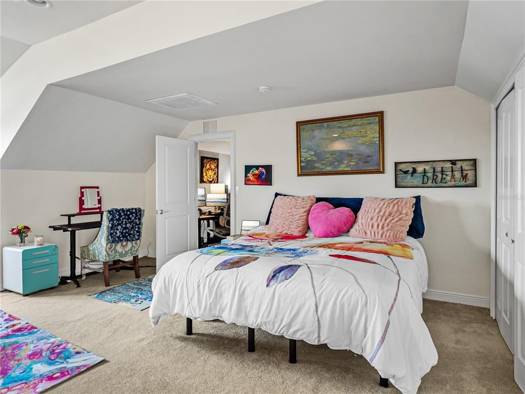 Bedroom, Home Office, Interior