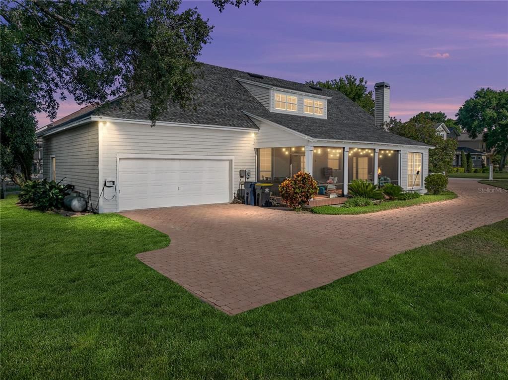 Attached, Backyard, Exterior, Facade, Cape Cod