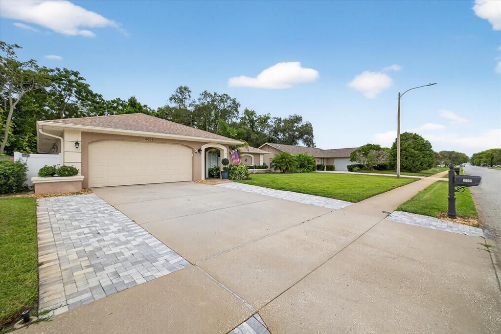 Attached, Backyard, Exterior, Facade, Ranch