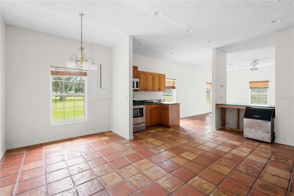 Chandelier, Interior, Kitchen, Pendant Lights, Recessed Lighting