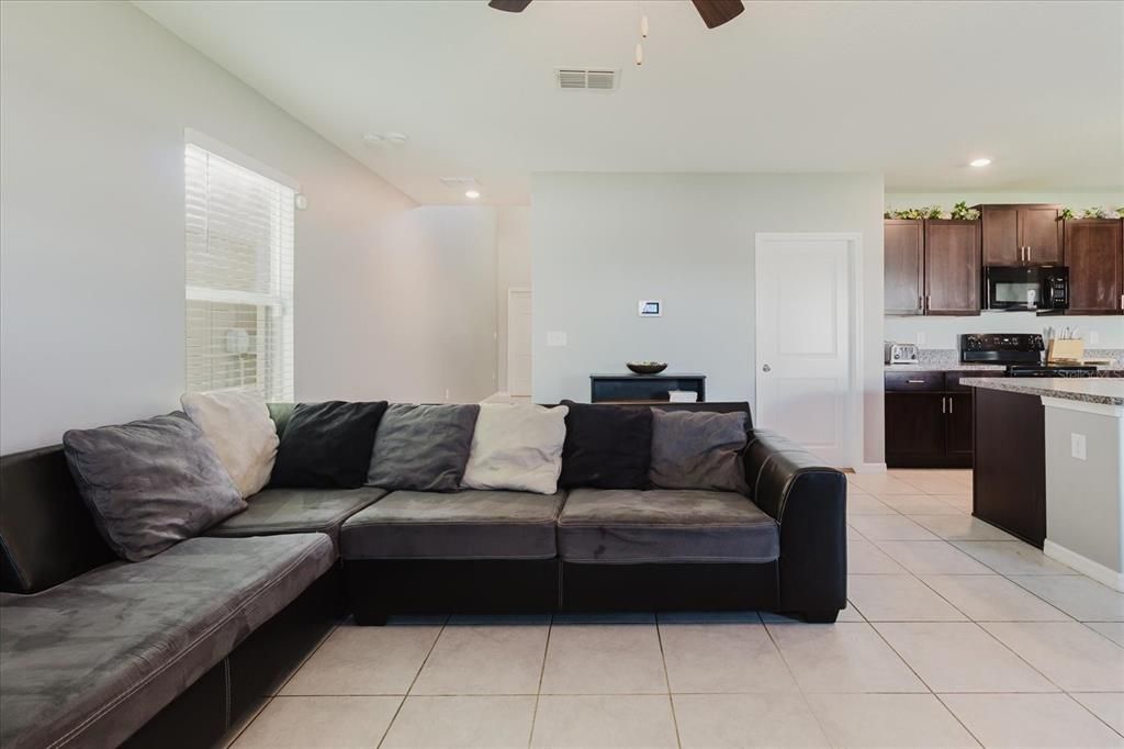 Interior, Kitchen, Living room, Recessed Lighting, Stainless Steel Appliances