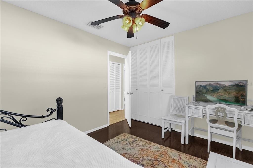 Bedroom, Home Office, Interior, Wood Texture Flooring