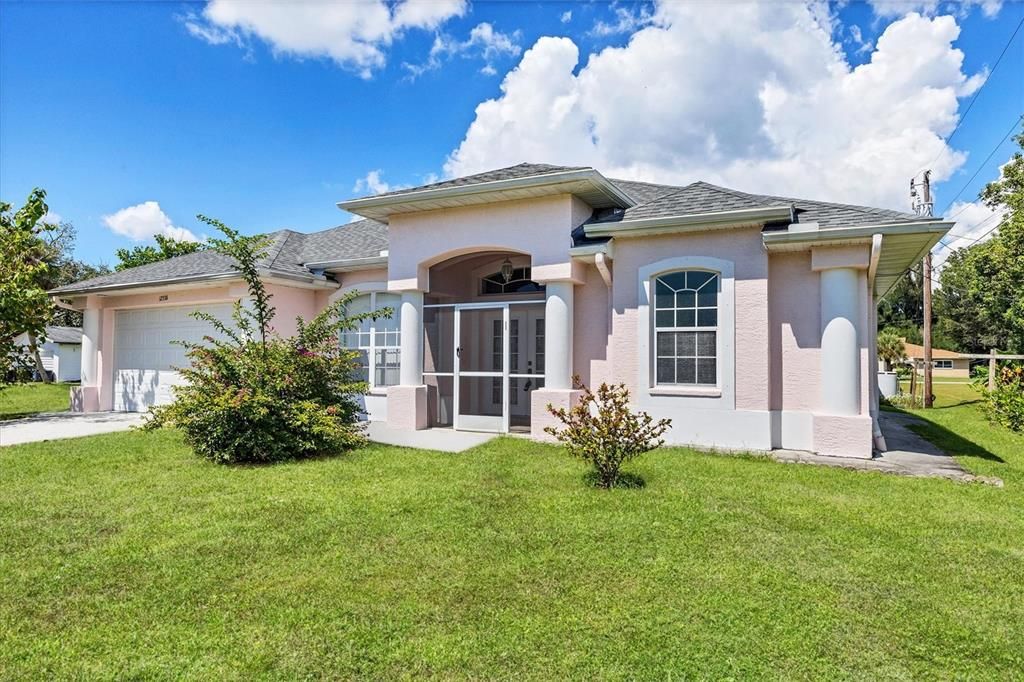 Attached, Backyard, Exterior, Facade, French Provincial
