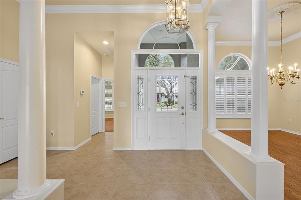 Chandelier, Interior, Pendant Lights, Recessed Lighting, Wood Texture Flooring