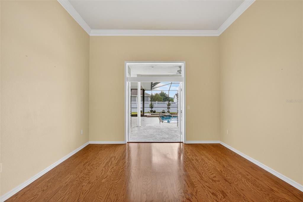 Empty room, Interior, Wood Texture Flooring
