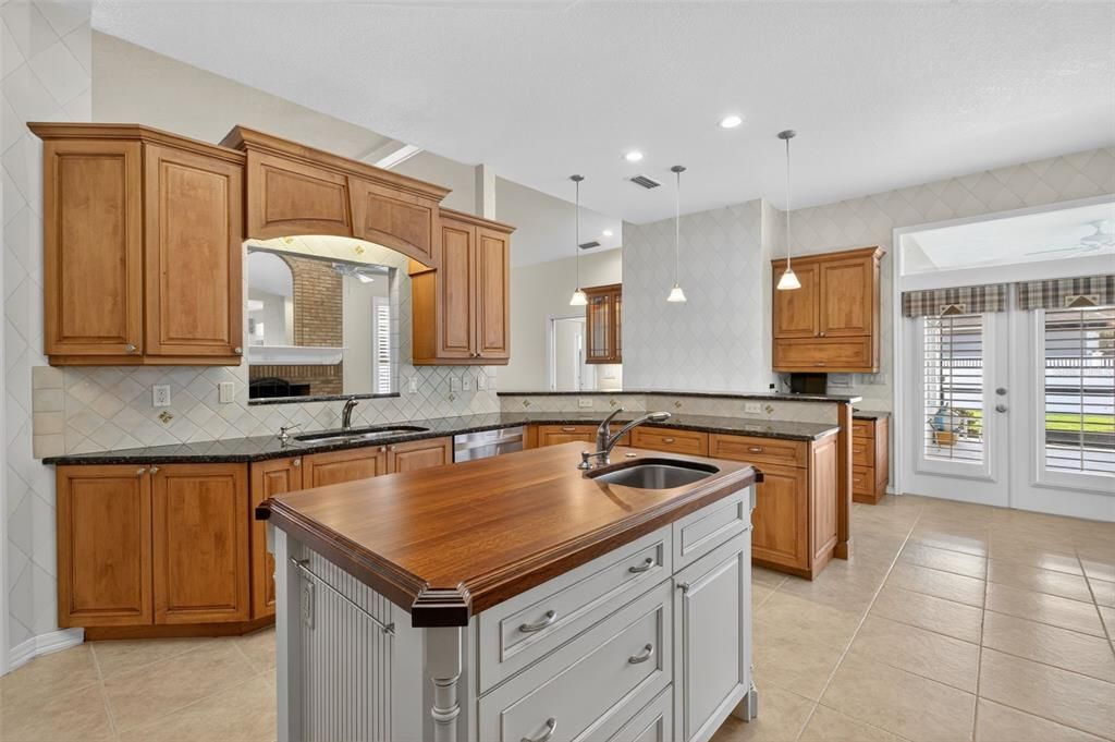 Interior, Kitchen, Pendant Lights, Recessed Lighting