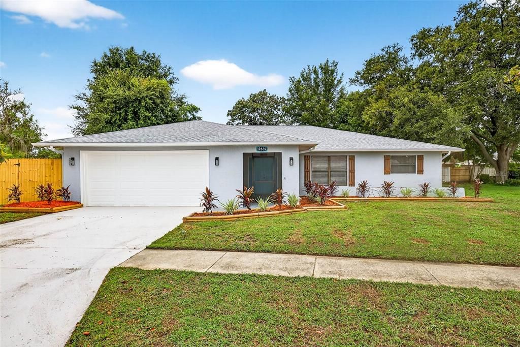 Attached, Backyard, Exterior, Facade, Ranch
