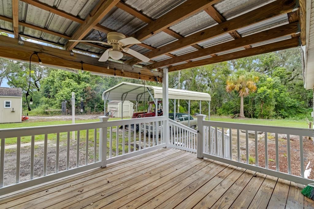 Exterior, Wood Texture Flooring
