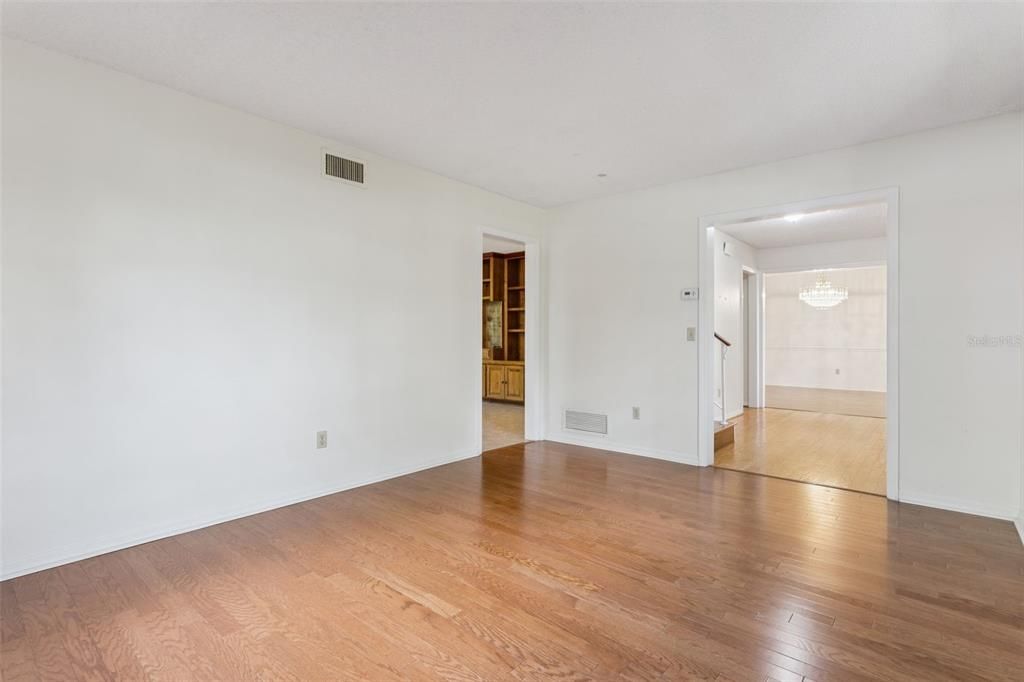Empty room, Interior, Wood Texture Flooring