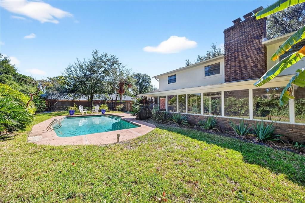 Backyard, Exterior, Pool