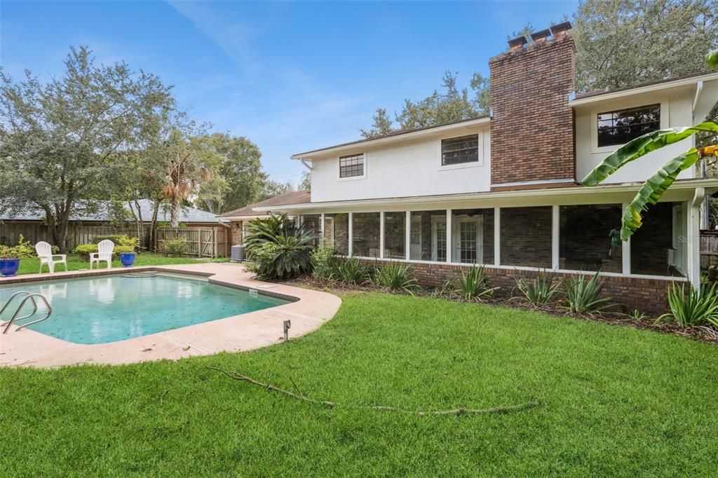 Backyard, Exterior, Pool