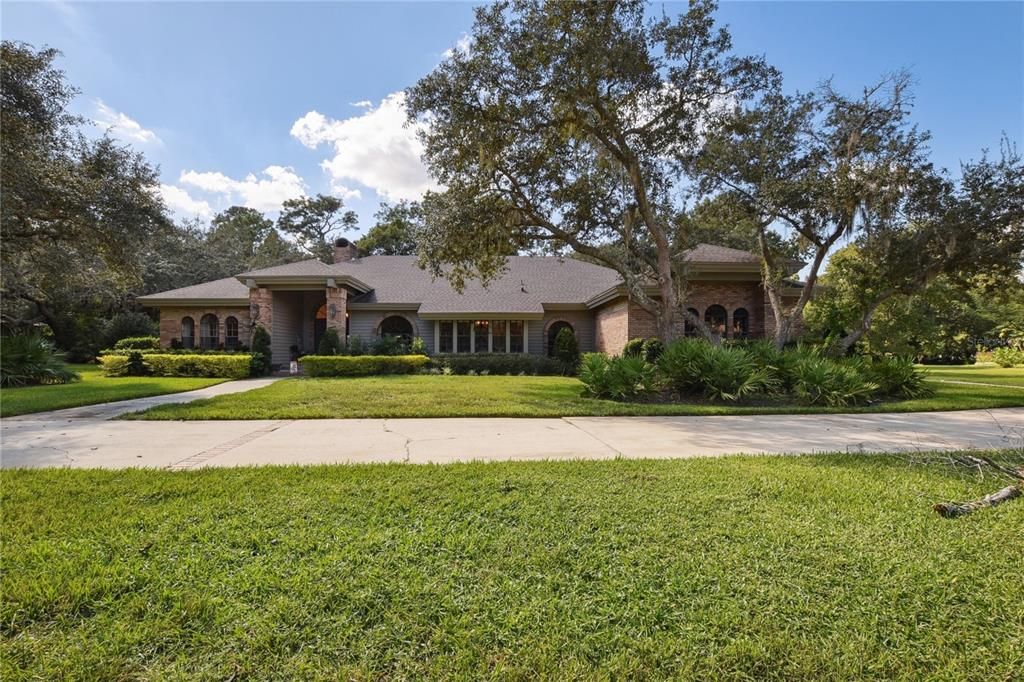Backyard, Exterior, Facade, Ranch
