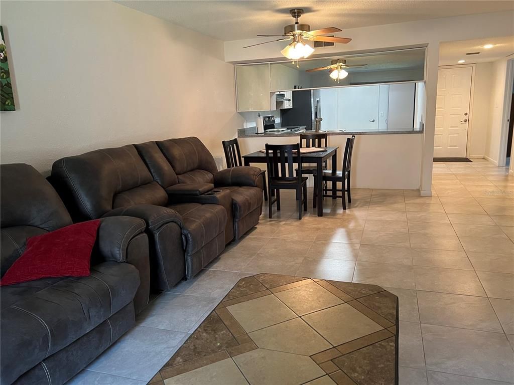 Dining room, Interior, Kitchen, Living room