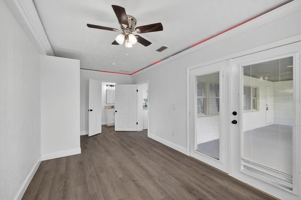 Empty room, Interior, Wood Texture Flooring