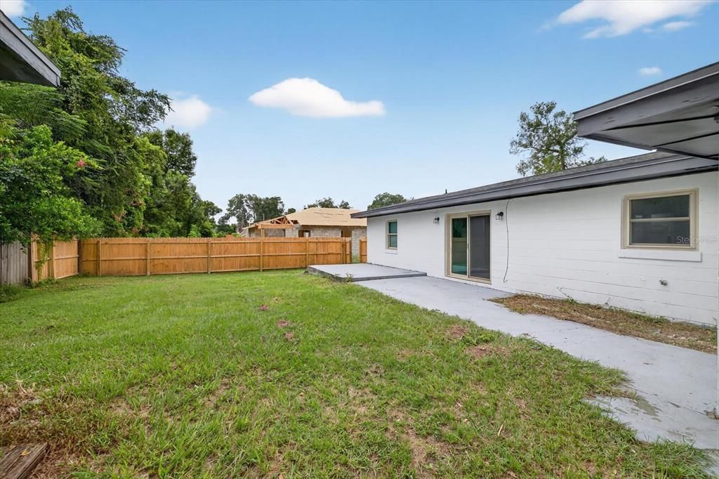 Backyard, Exterior