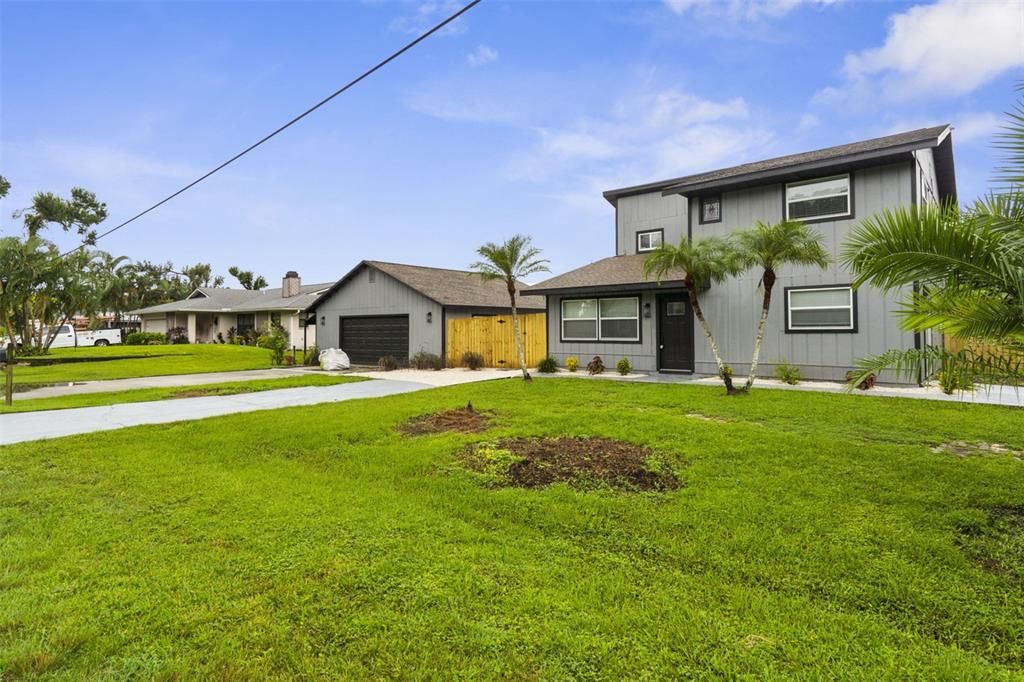 Backyard, Exterior